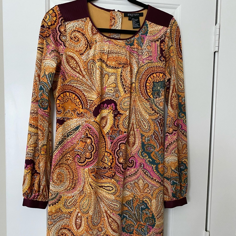 Beautiful paisley print dress